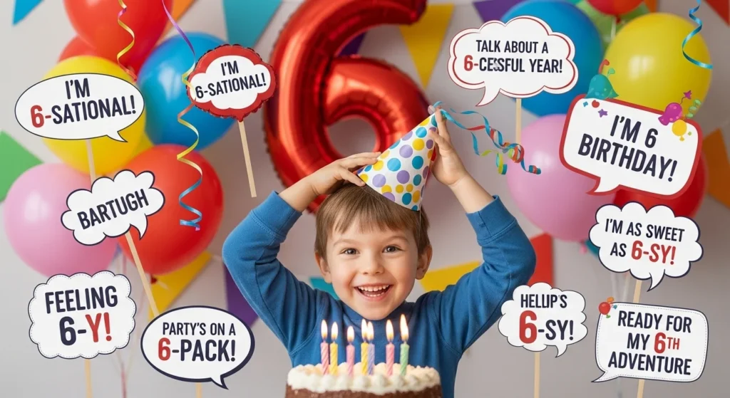 6th birthday puns