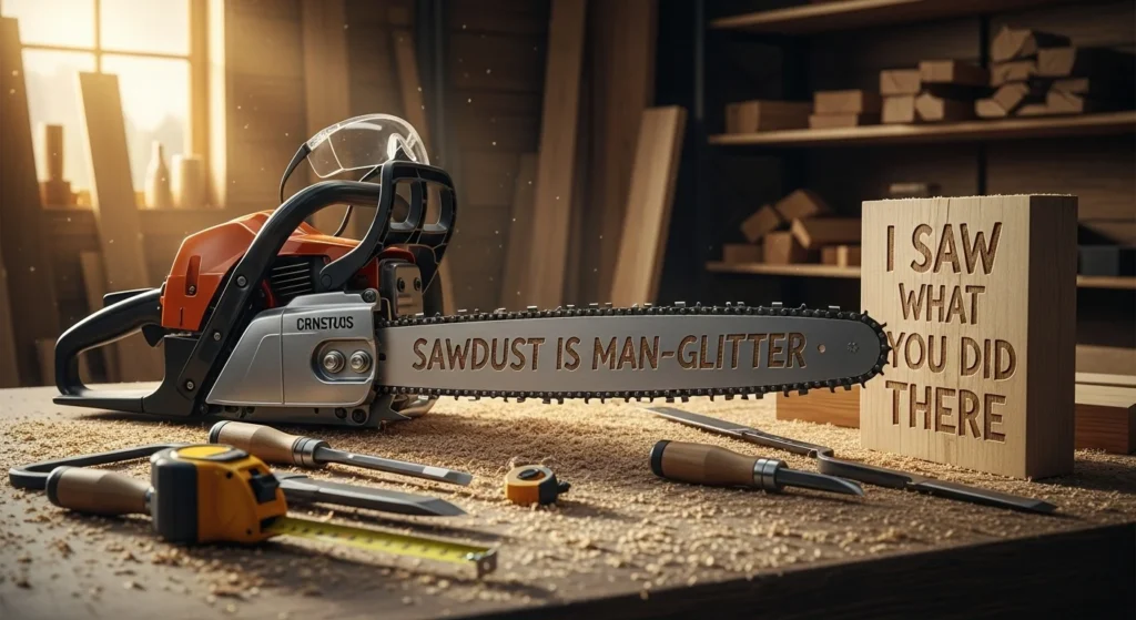 chainsaw puns