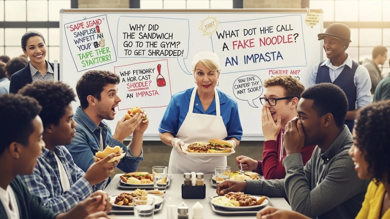 Cafeteria & Lunchroom Jokes