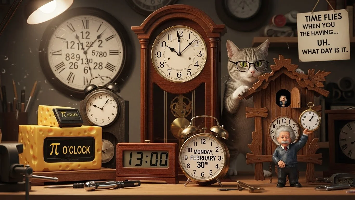 Confusing Time & Clock Jokes