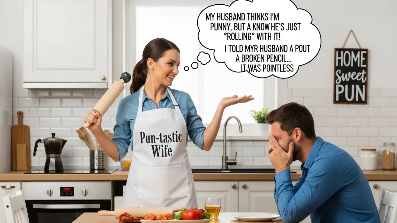 Domestic Bliss Wife Puns