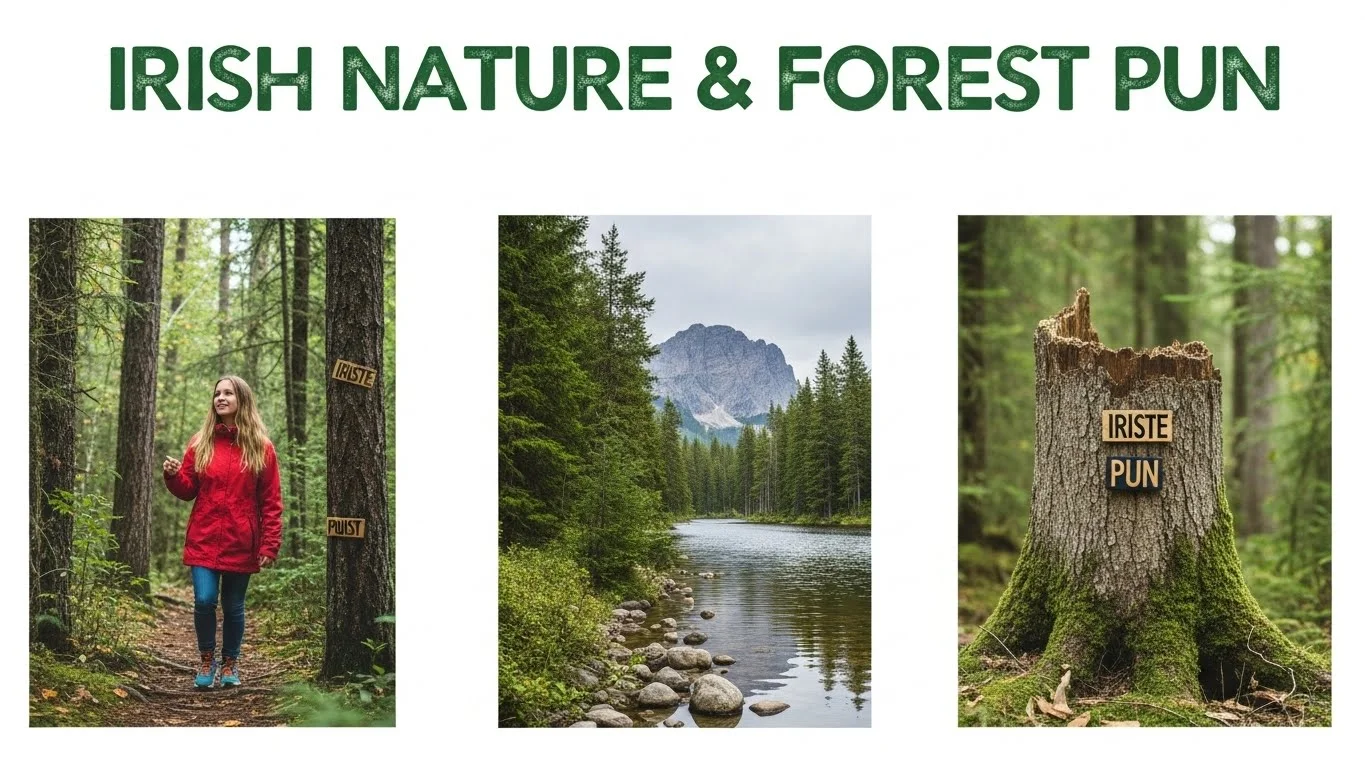 Irish Nature & Forest Puns