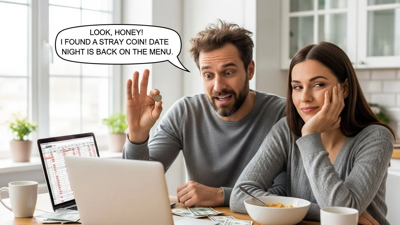 Money & Budget Hubby Jokes