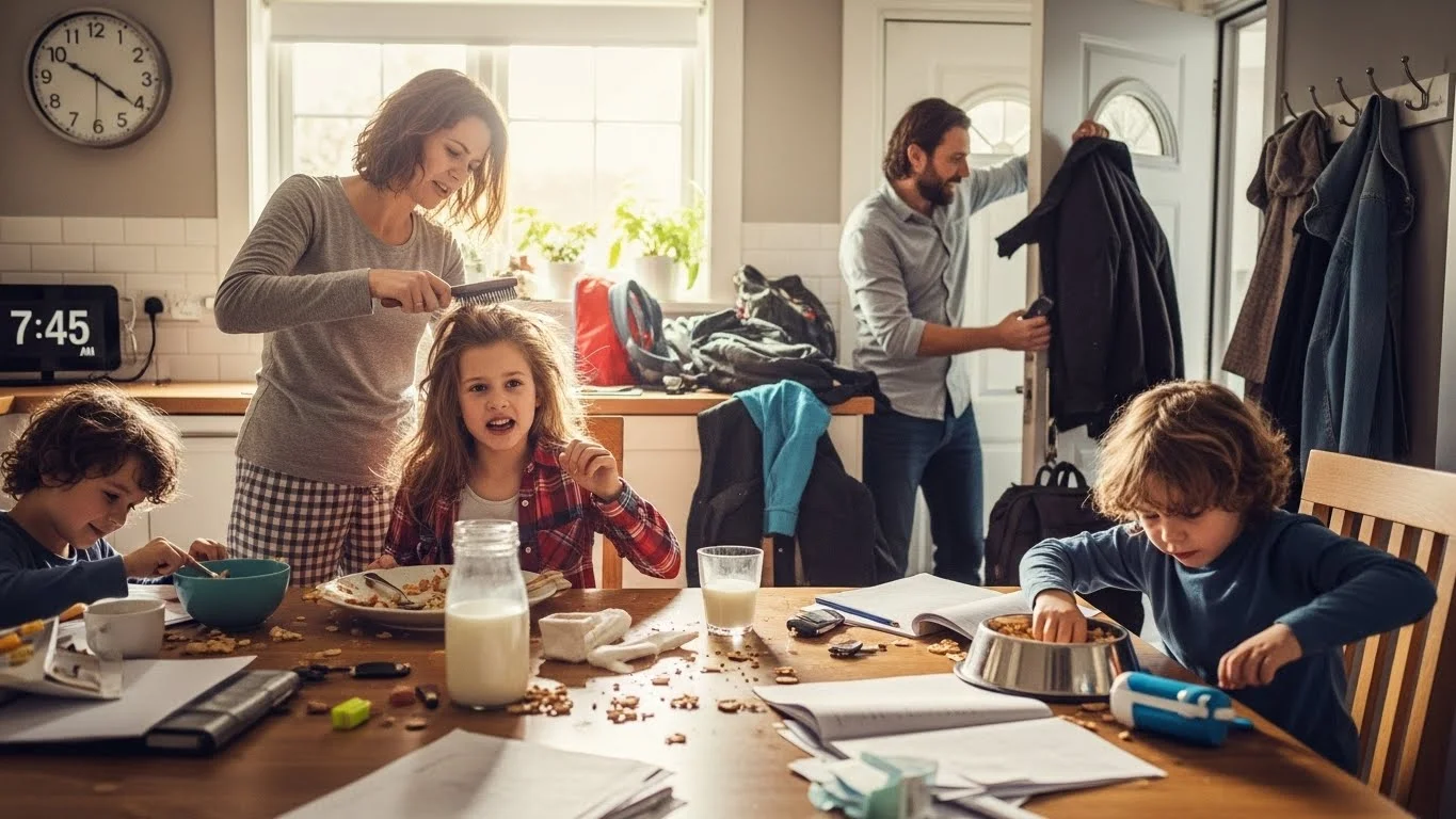 Morning School Struggles