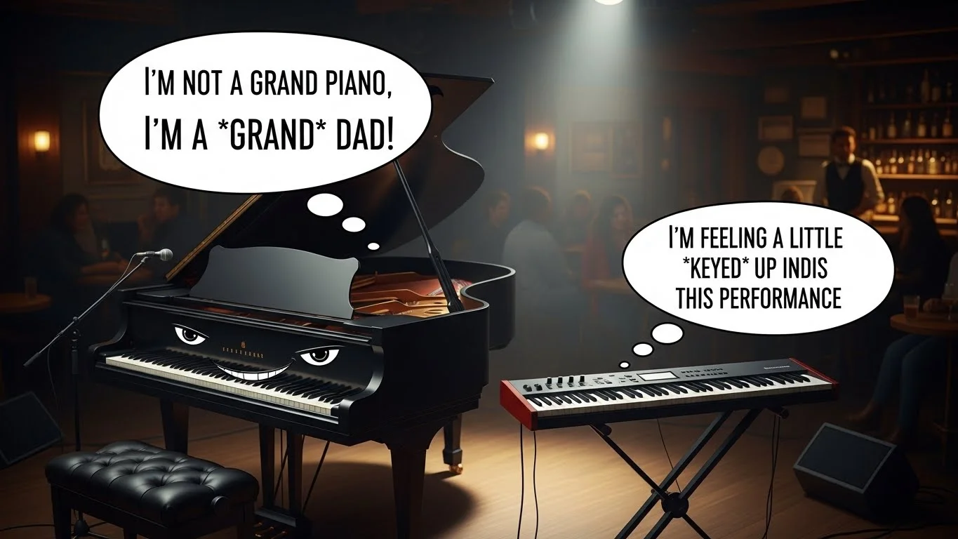 Piano & Keyboard Puns