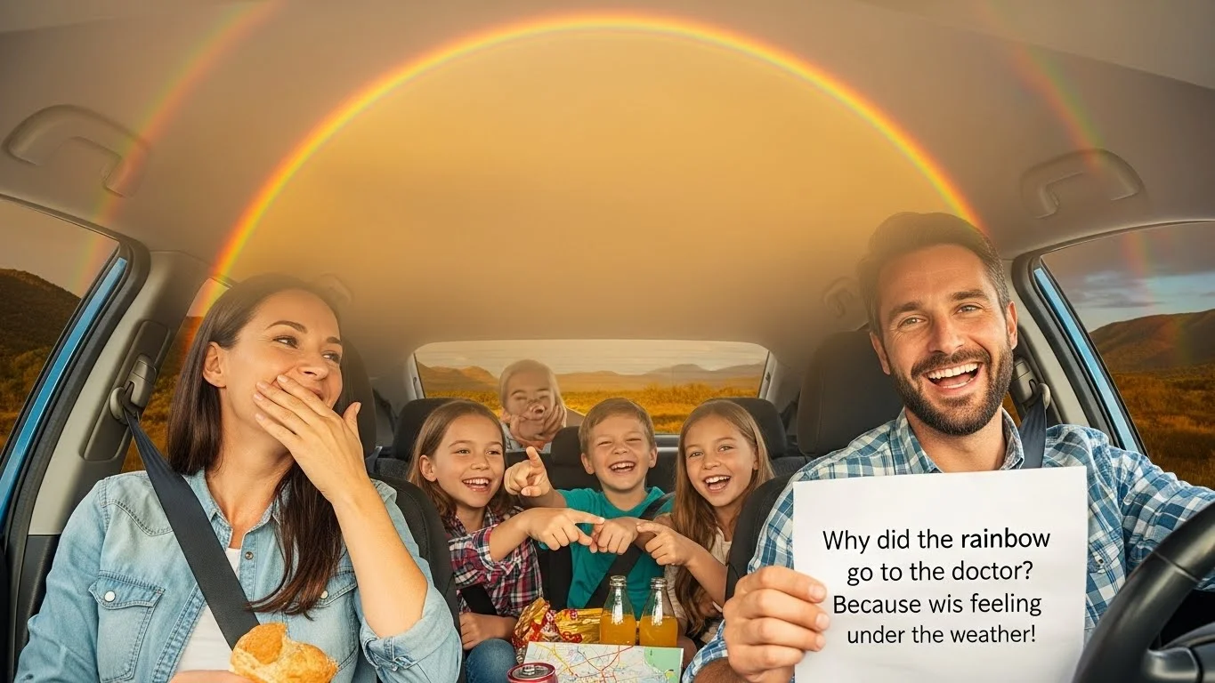Rainbow Jokes for Road Trips