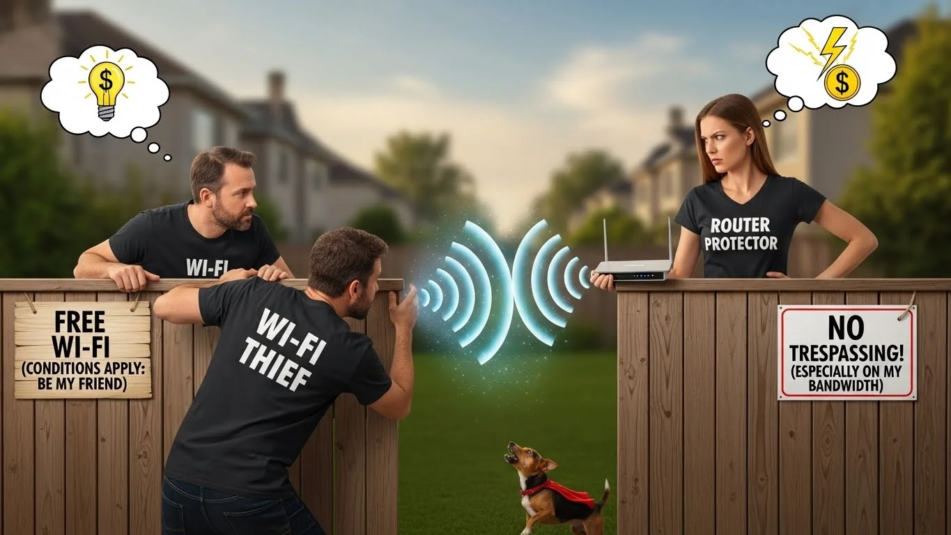 Tech & Wi-Fi Neighbor Puns