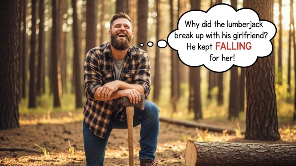 lumberjack jokes