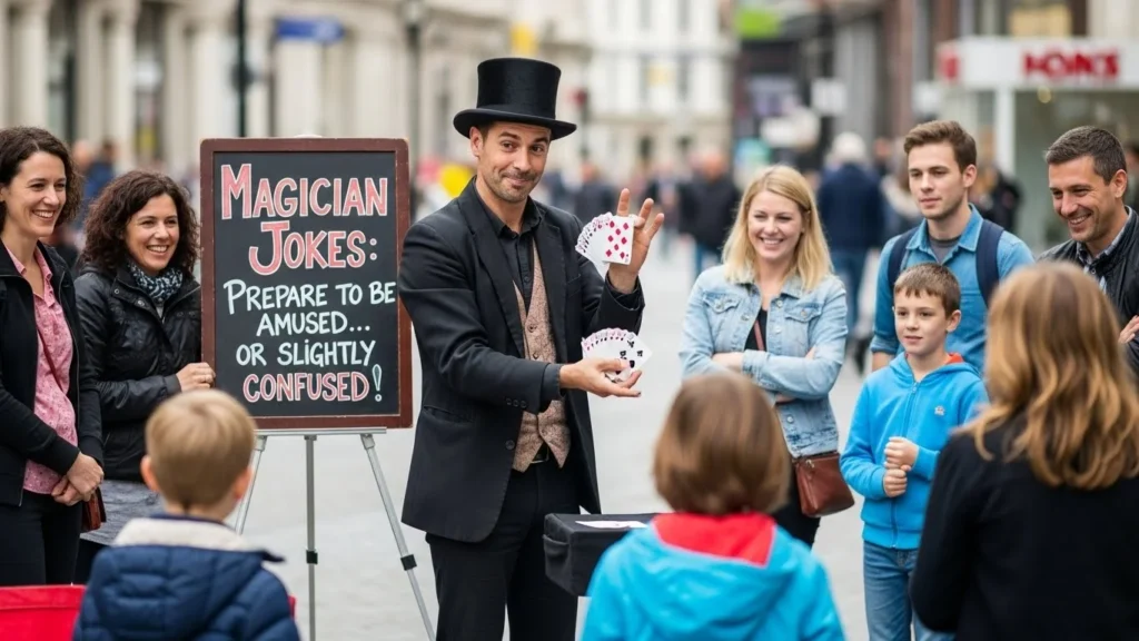 magician jokes