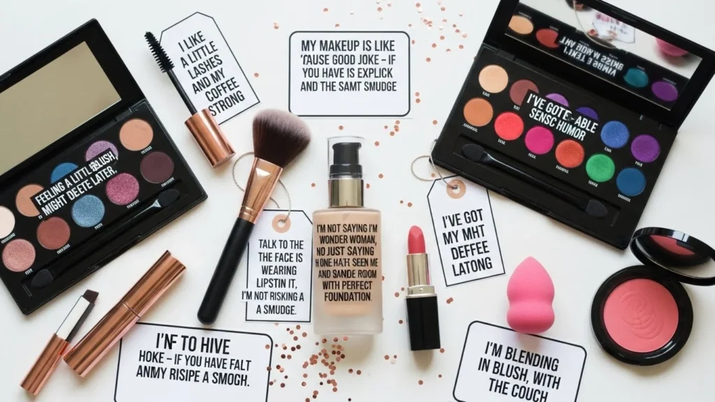 makeup puns
