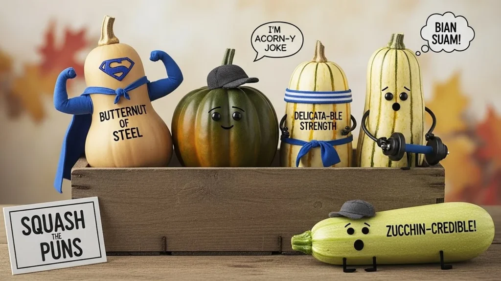 squash puns