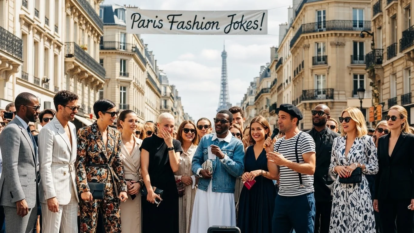 🇫🇷 Paris Fashion Jokes