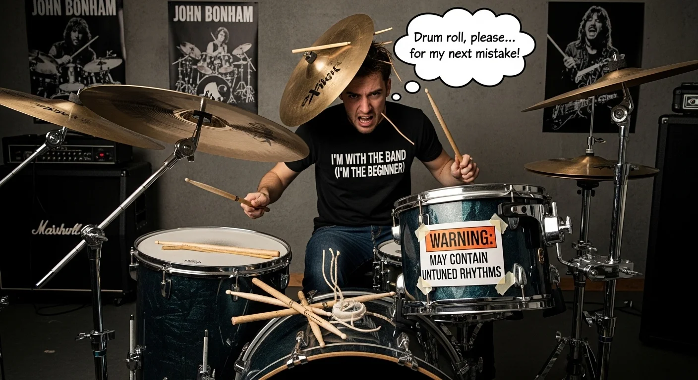 Beginner Drummer Puns