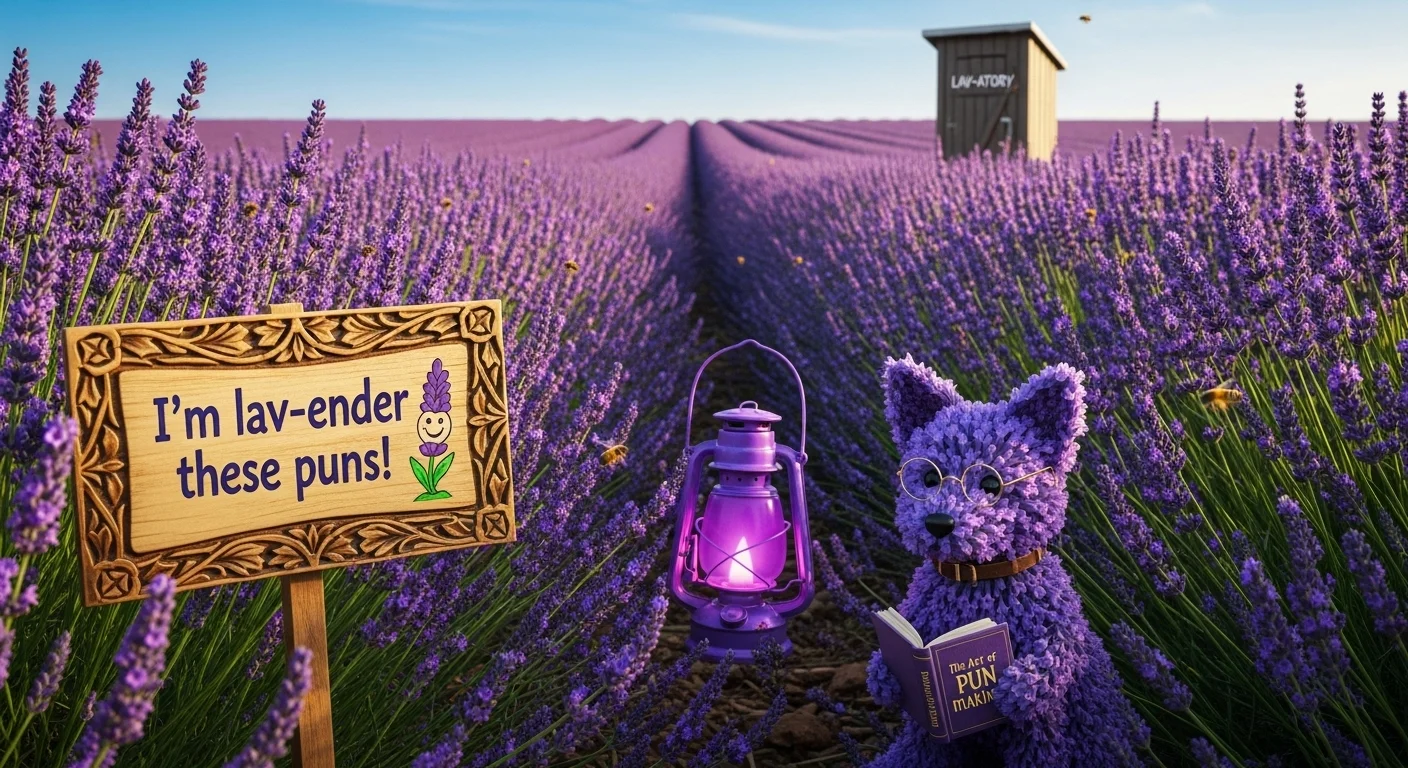 Blooming Lavender Puns
