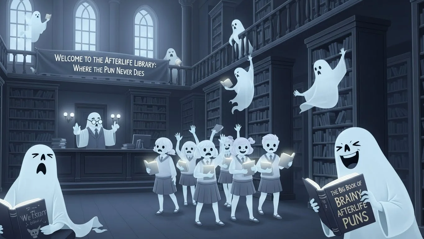 Brainy Afterlife Puns