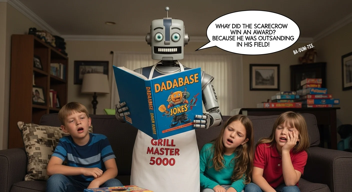 Dad Bot Jokes That Run on Dadabase