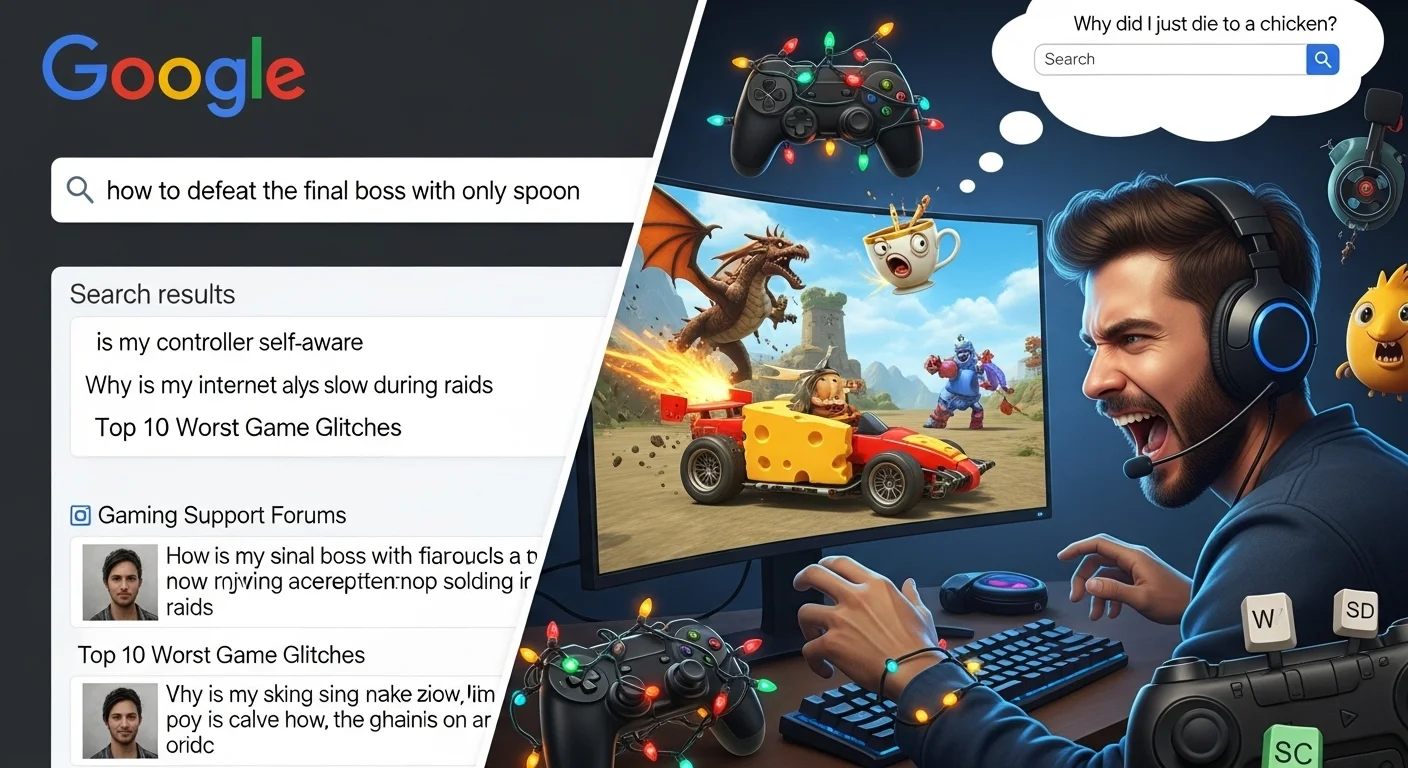 Google & Gaming Jokes