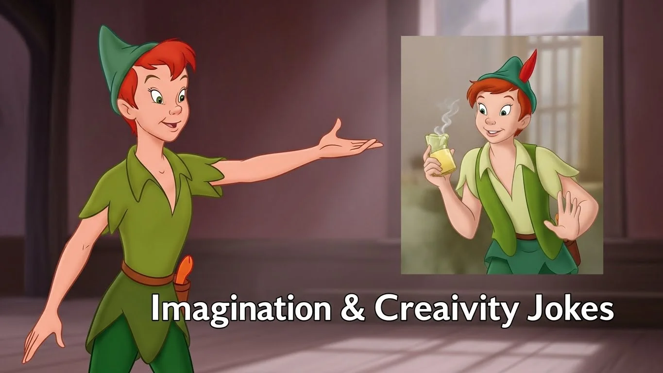 Peter Pan Imagination & Creativity Jokes