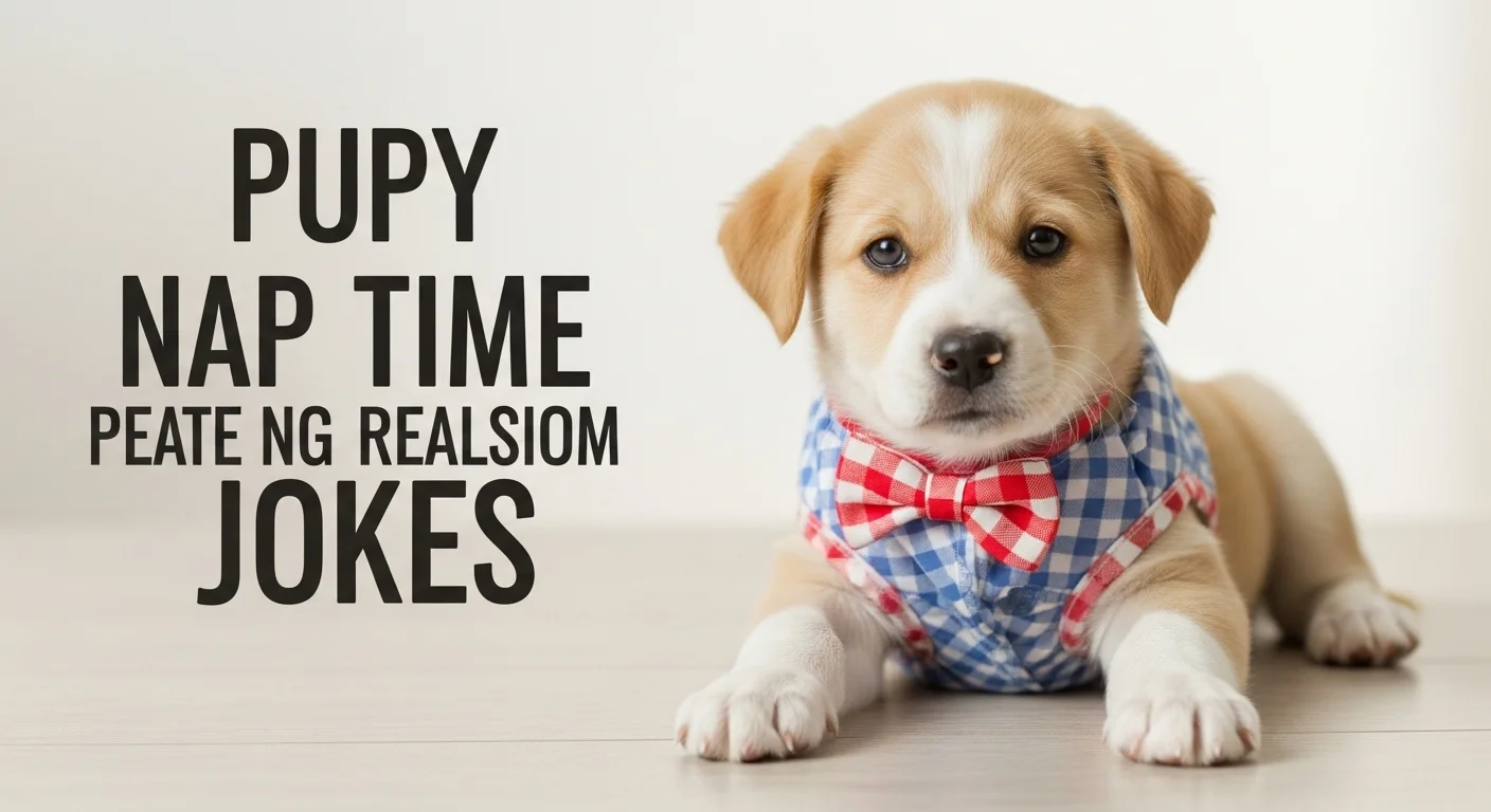 Puppy Nap Time Jokes