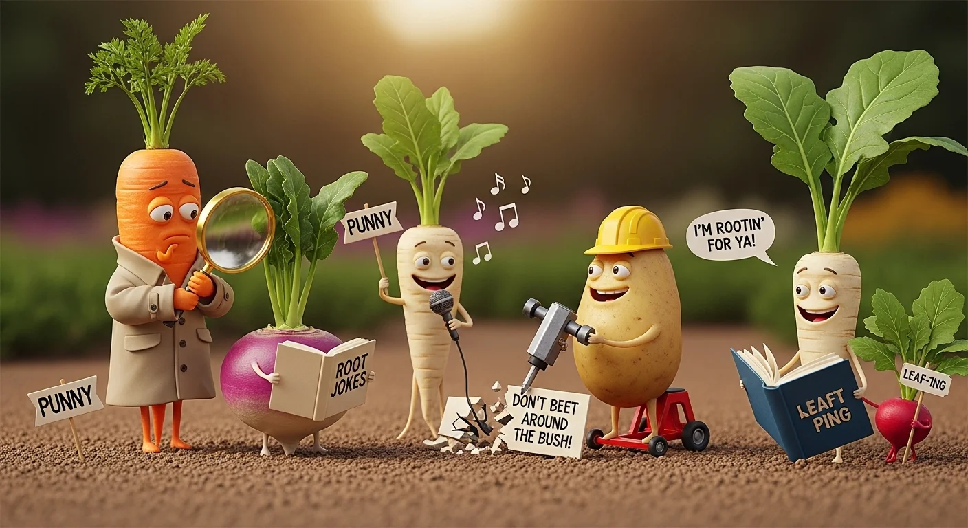 Root Vegetable Puns That Dig Deep