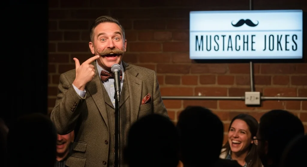mustache jokes