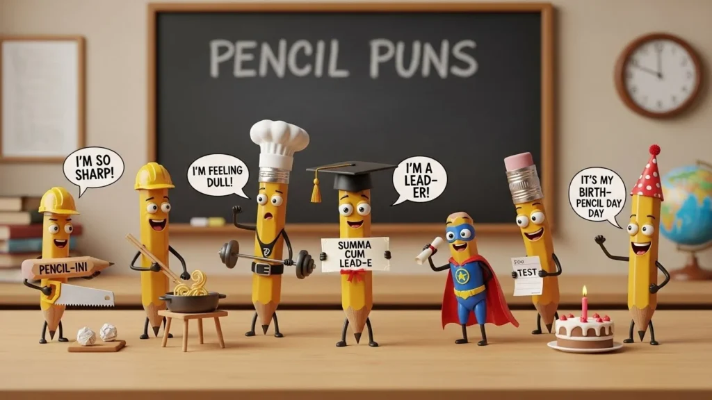 pencil puns for teachers