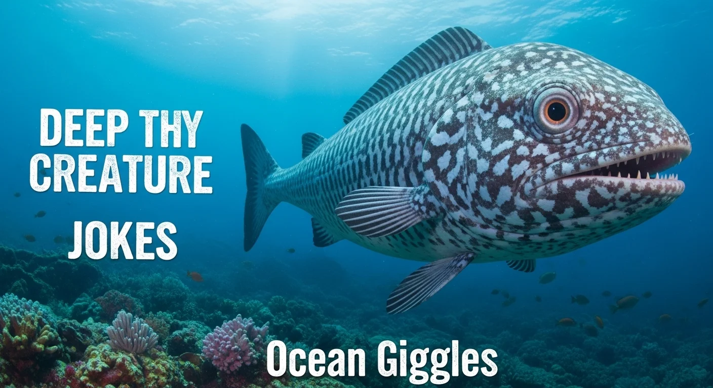 Deep Sea Creature Jokes Ocean Giggles
