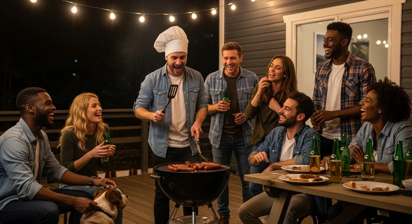 Late-Night Grill Session Jokes