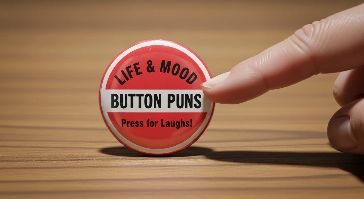 Life & Mood Button Puns