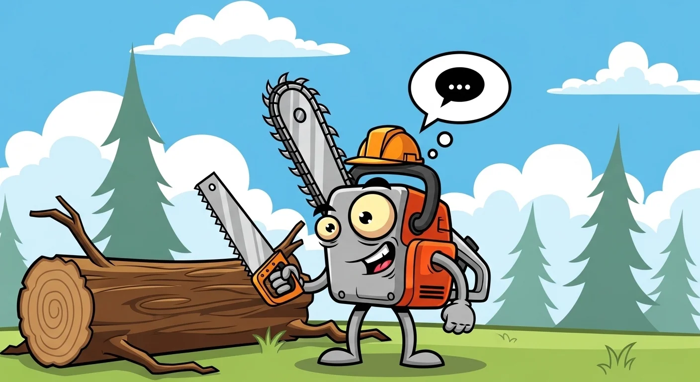 Chainsaw Puns Captions