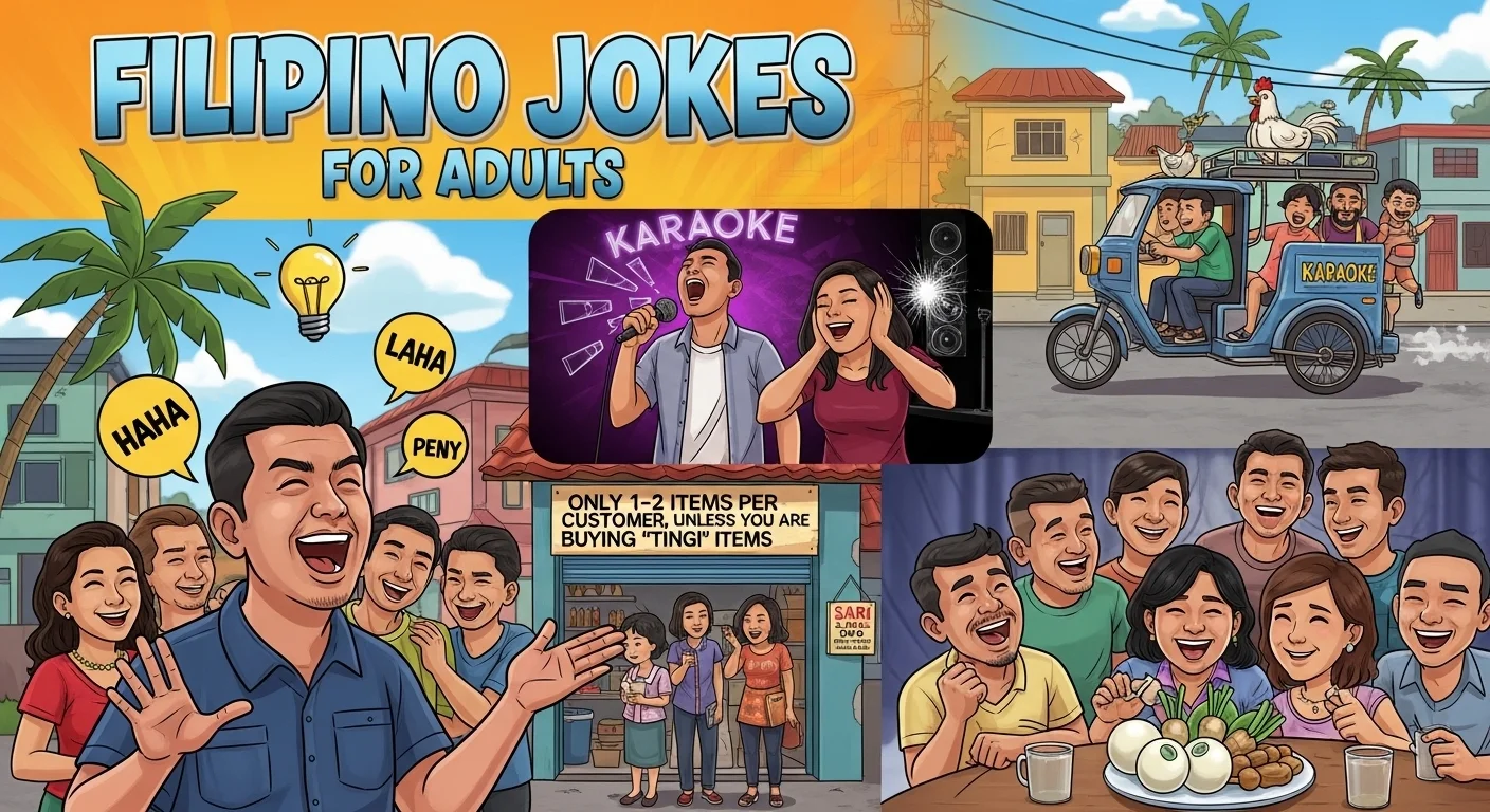 Filipino Jokes for Adults (Clean Humor)