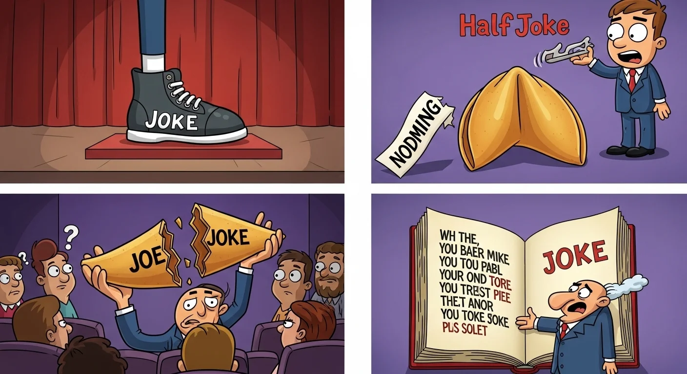 Half Jokes for Adults