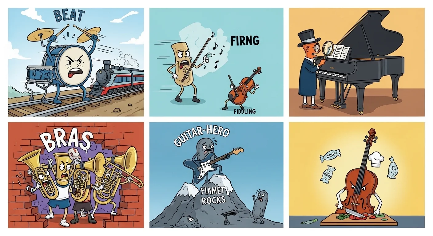 Instrument Puns (Reddit Style)