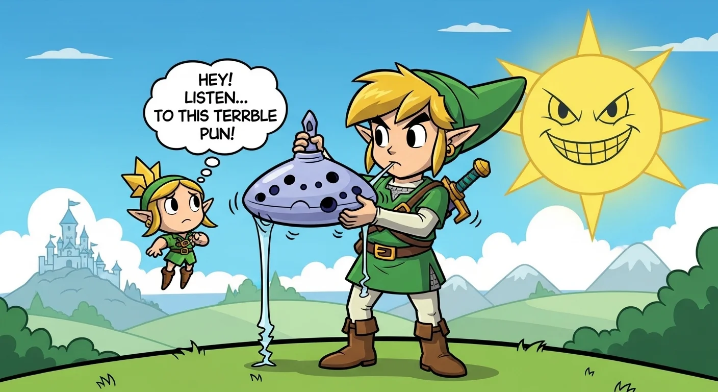 Legend of Zelda puns one liners