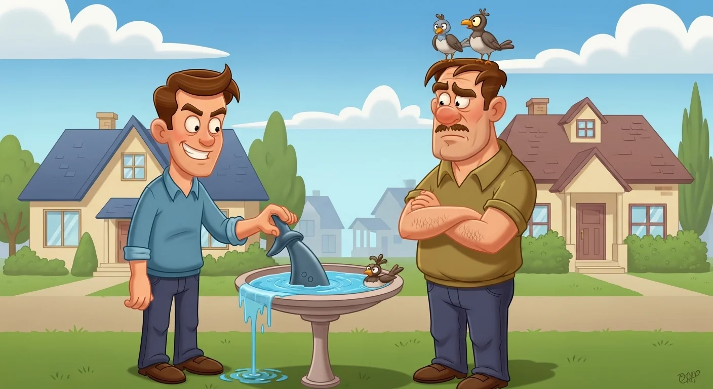 Neighbor jokes one-liners