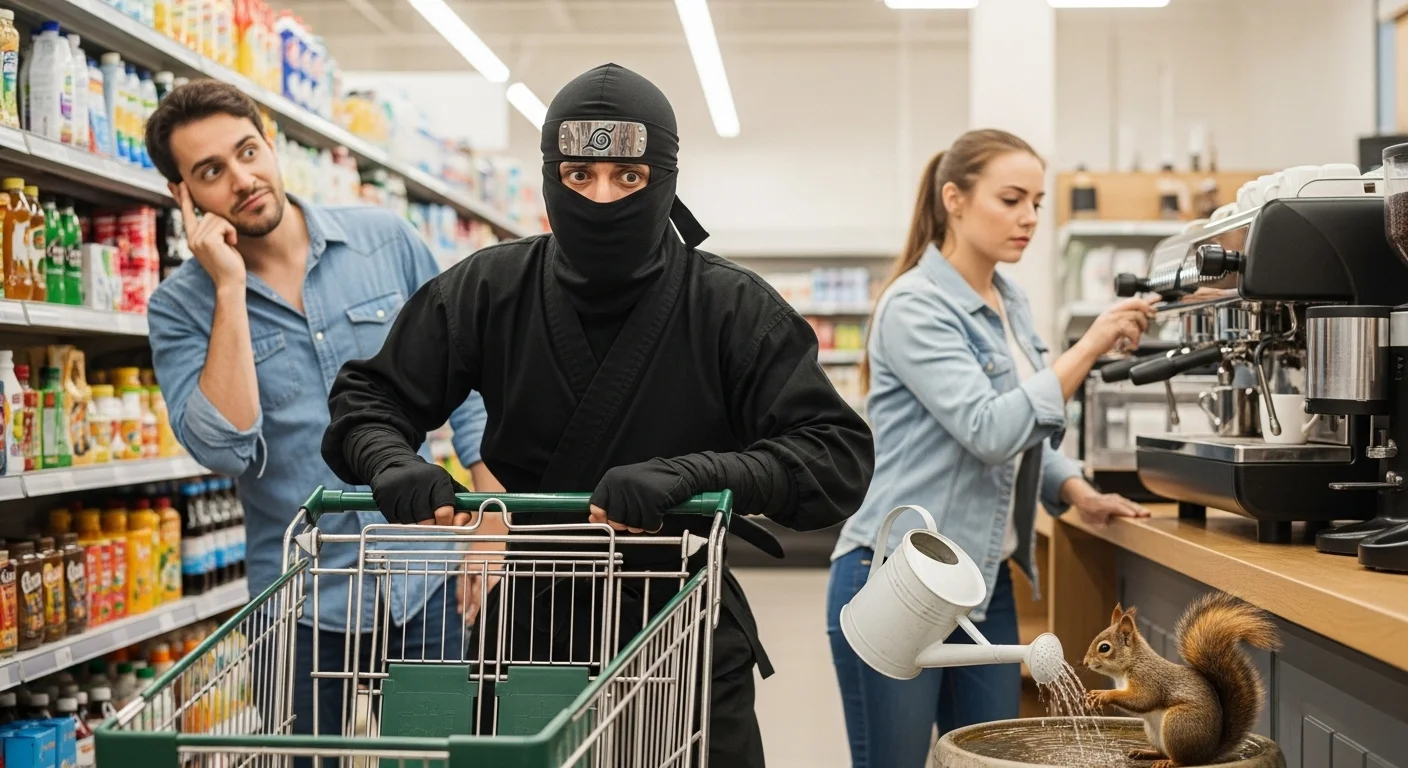 Ninja Disguises & Costume Jokes