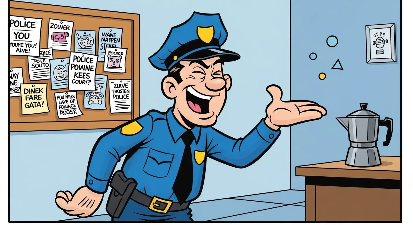 Police officer jokes one-liners