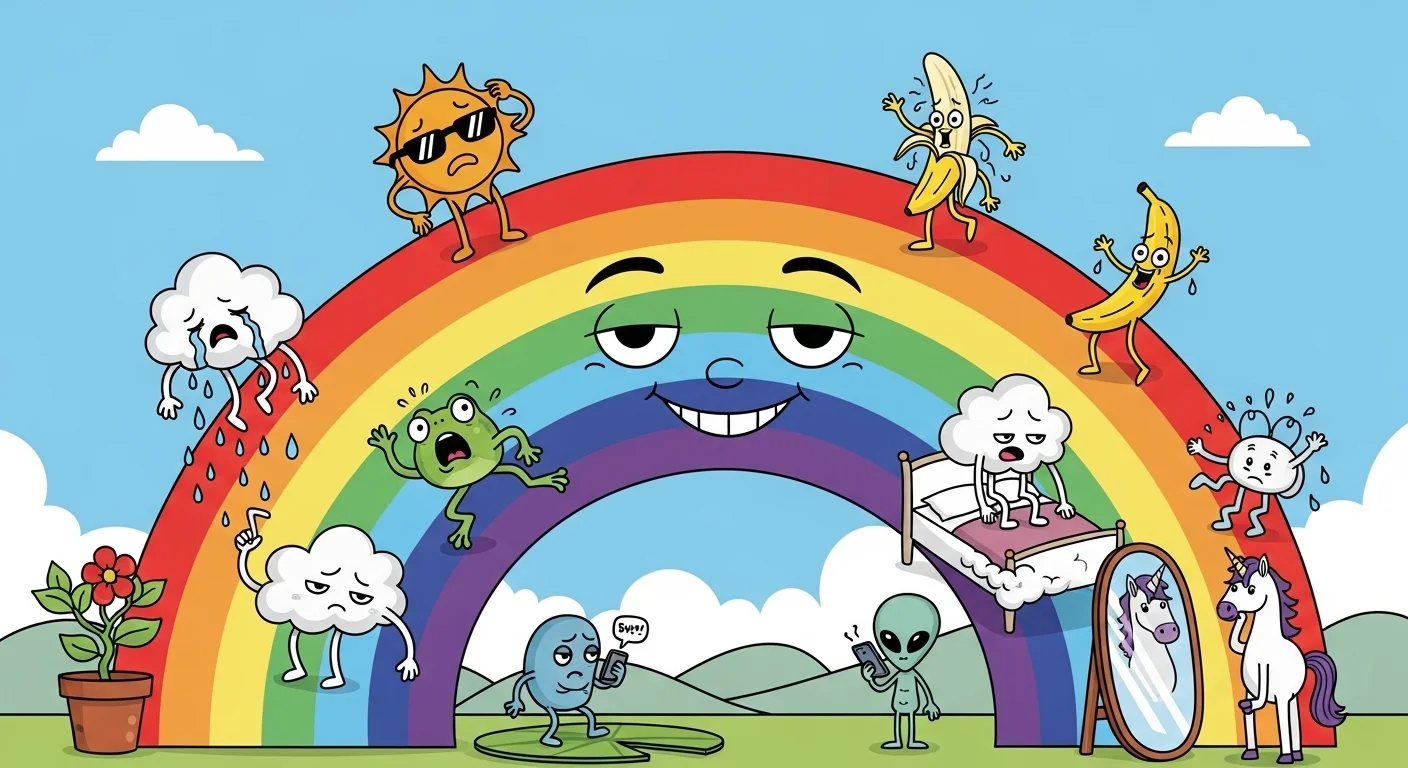 Rainbow Jokes One Liners