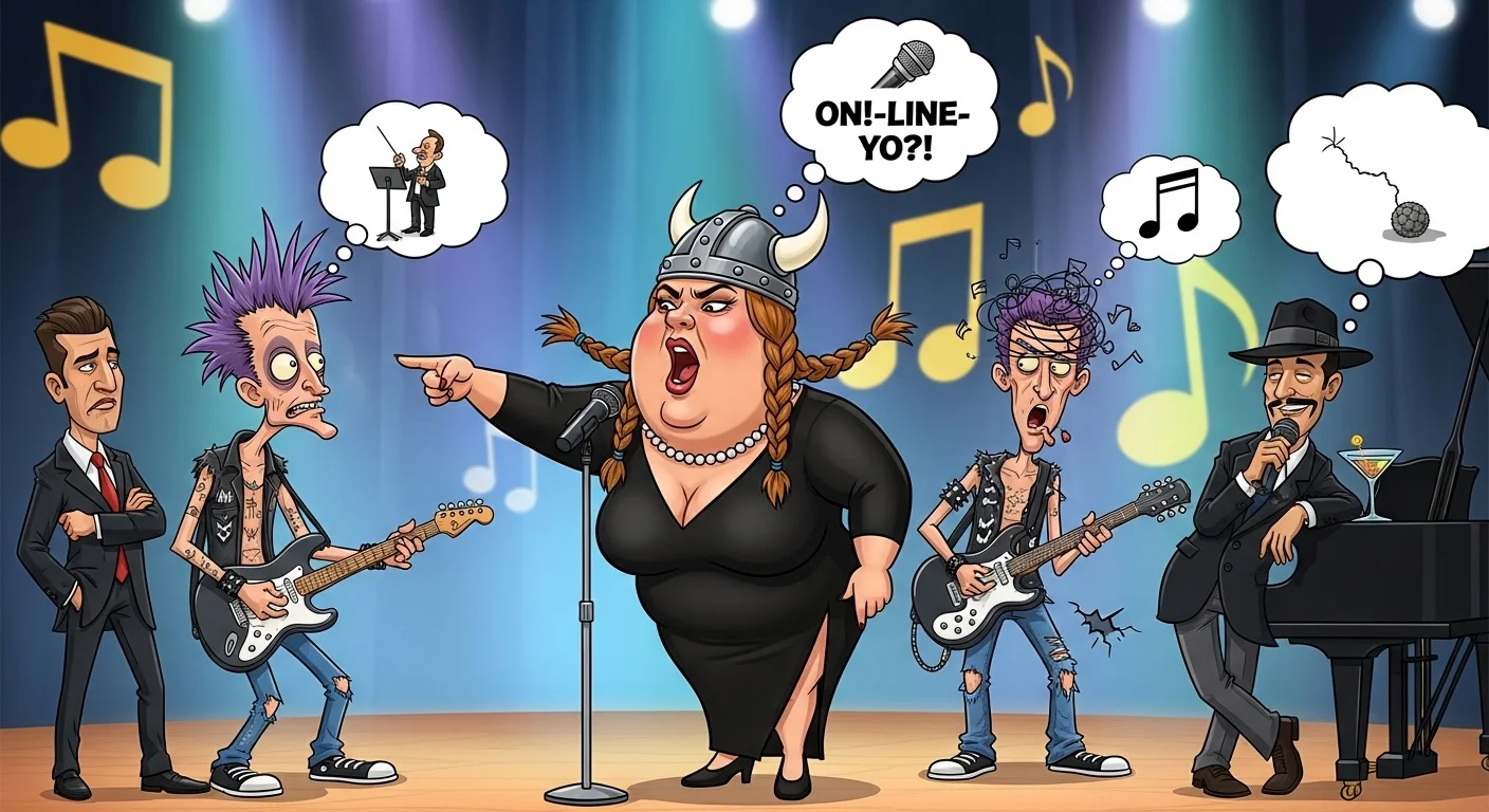 Singer Jokes One Liners