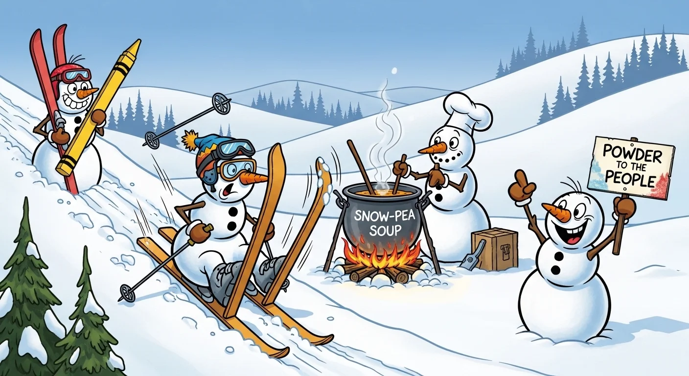 Ski Puns for Captions