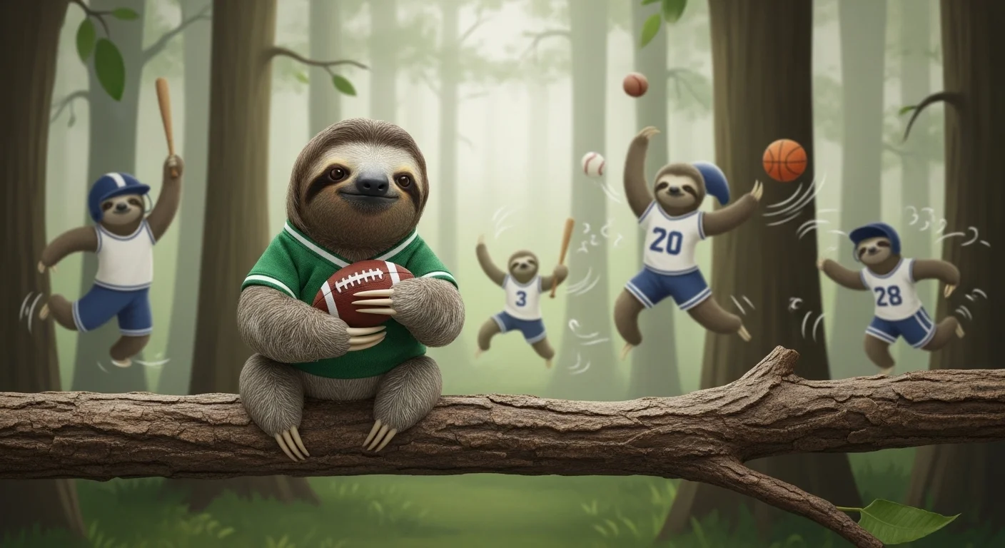 Sloth Sports & Game Day Jokes