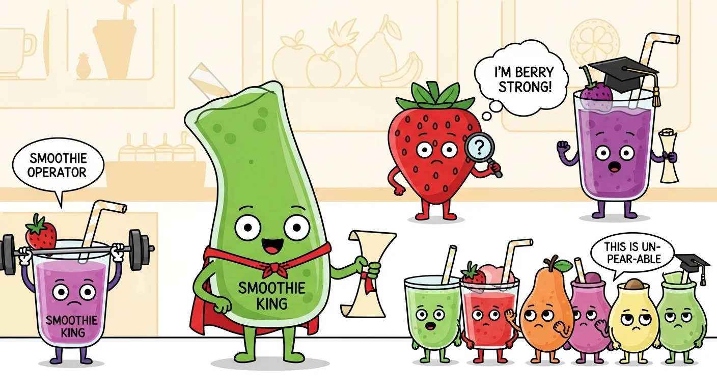 Smoothie Puns One Liners