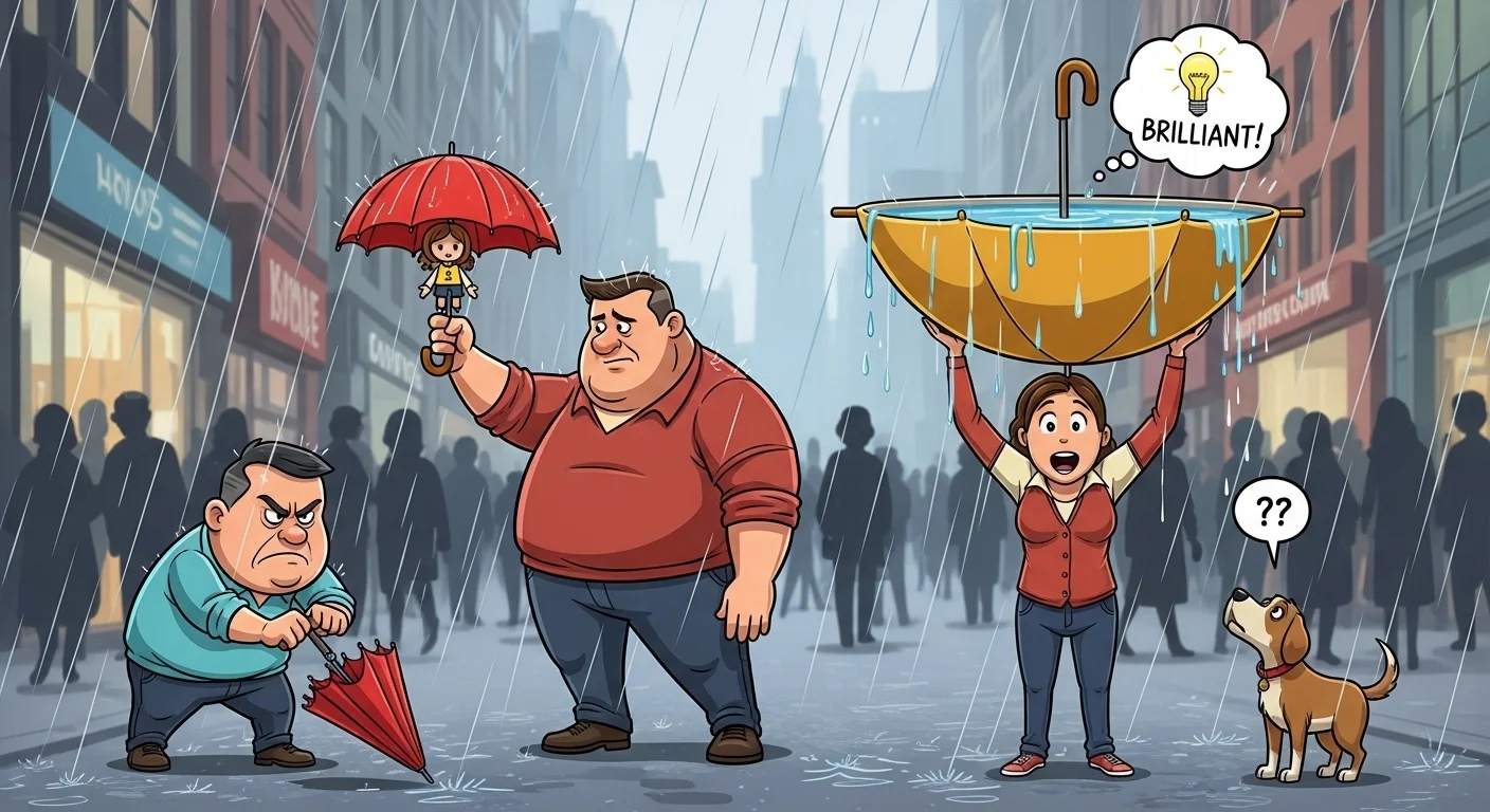 Umbrella jokes in english