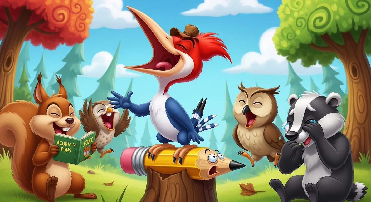 Woodpecker Jokes for Adults (Clean)