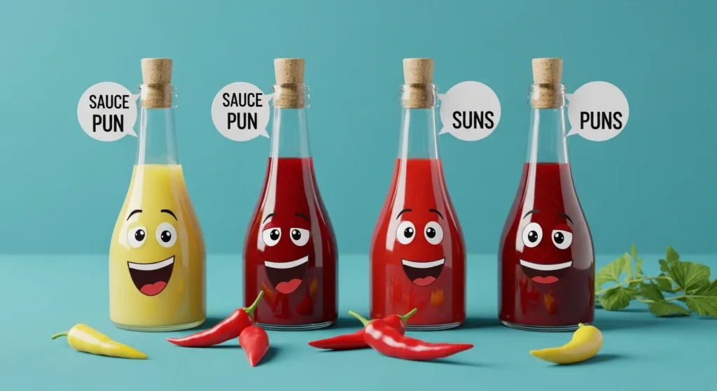 sauce puns