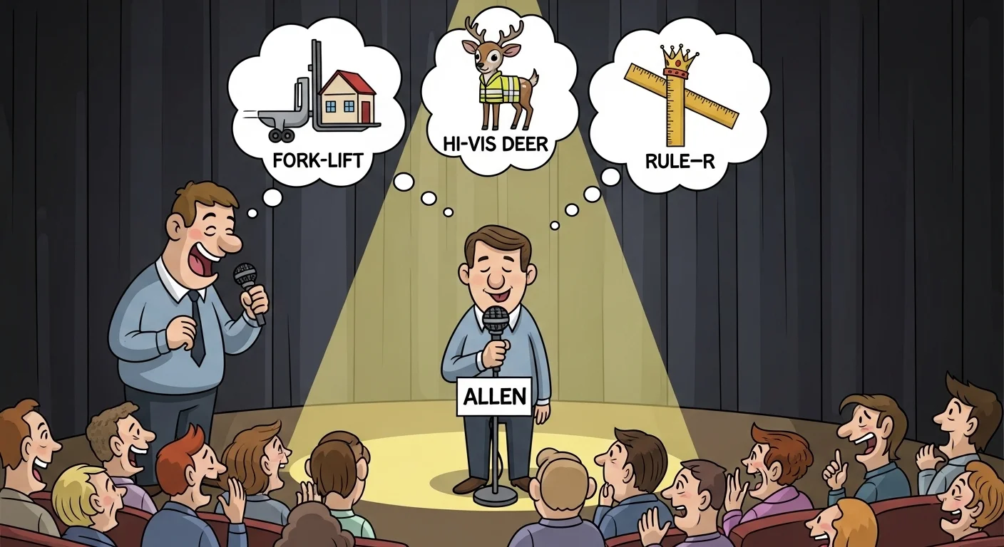 Allen puns one liners