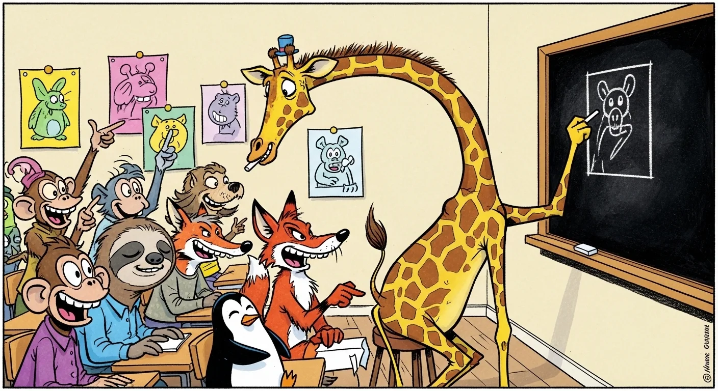 Colorful jokes in English