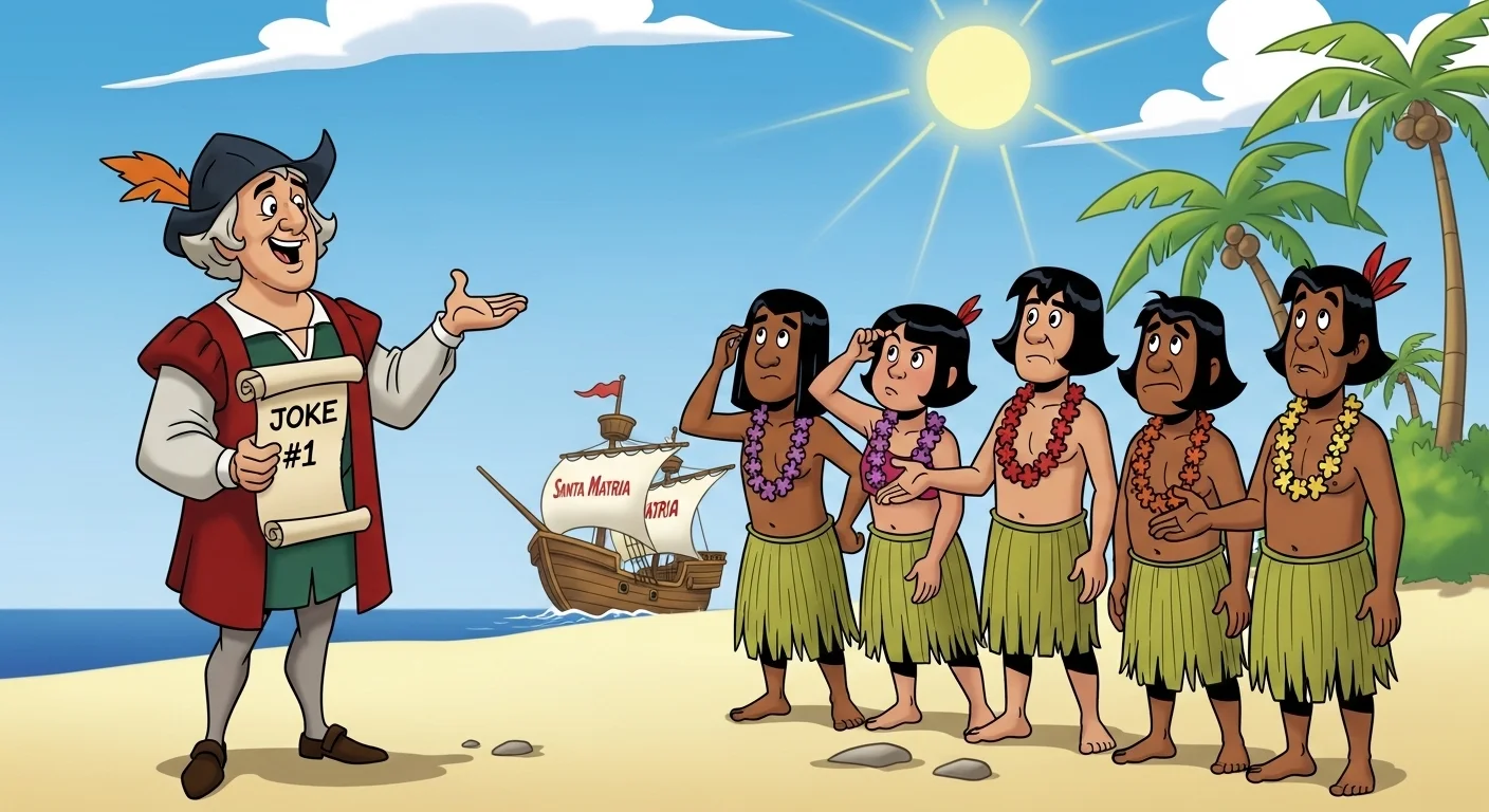 Columbus jokes one liners