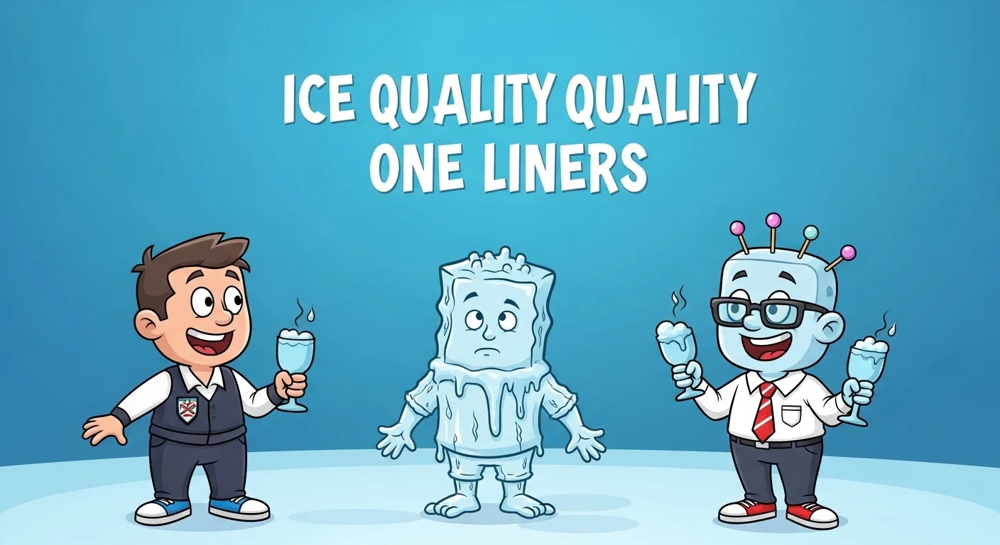 Ice jokes one liners