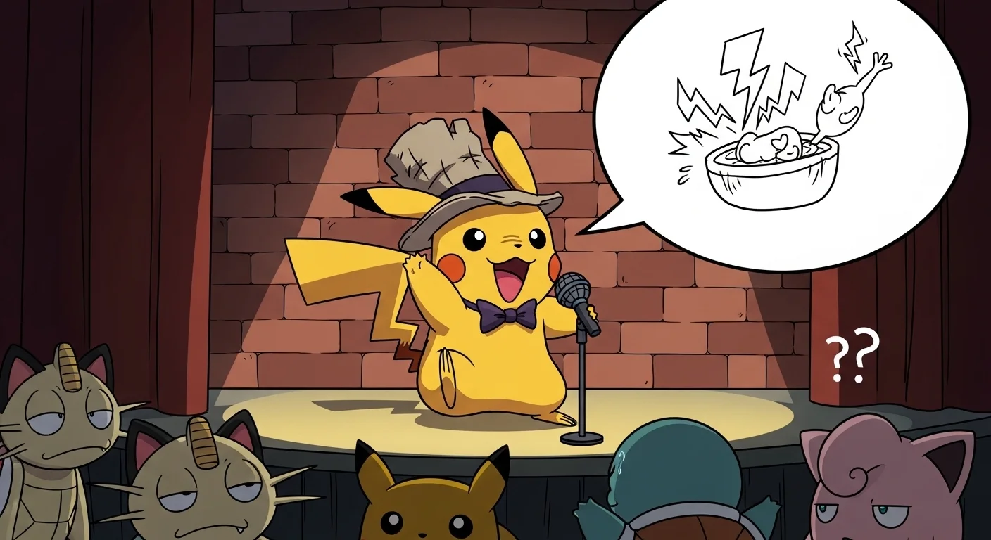 Pikachu jokes one-liners
